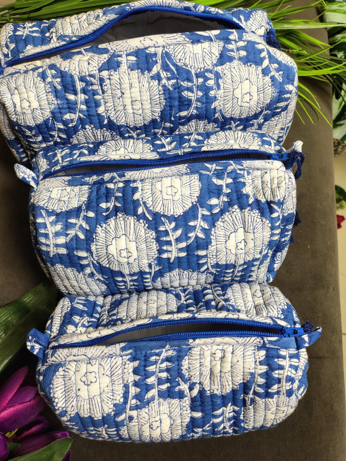 Set of Three Multipurpose Toiletry Bags