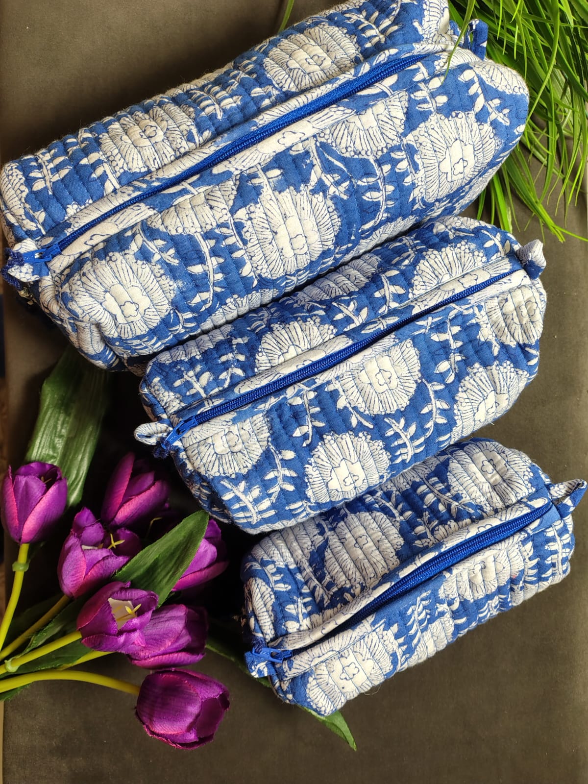Set of Three Multipurpose Toiletry Bags