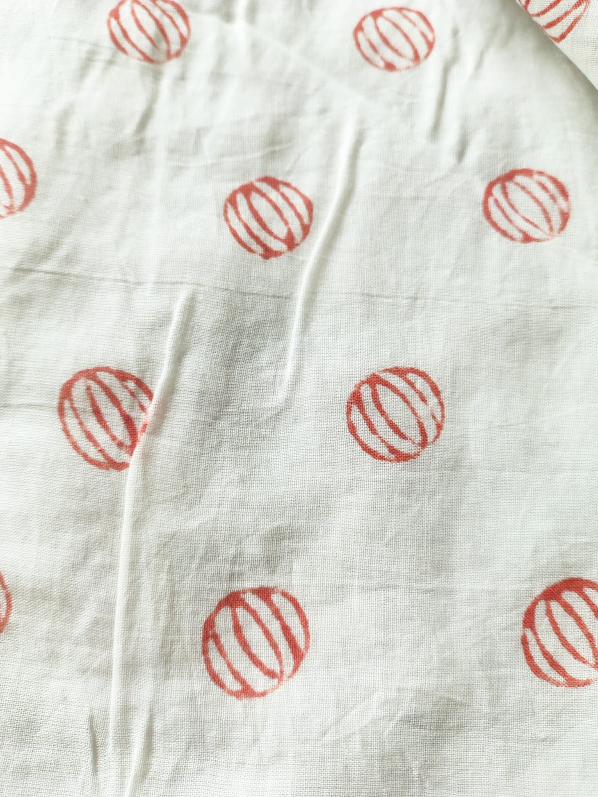 Lion Print Kids Hand Block Reversible Dohar