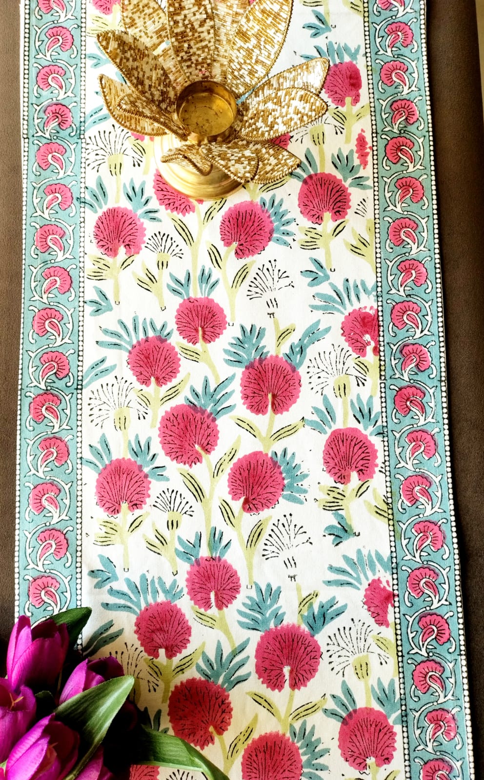 BlockPrint Table Runner