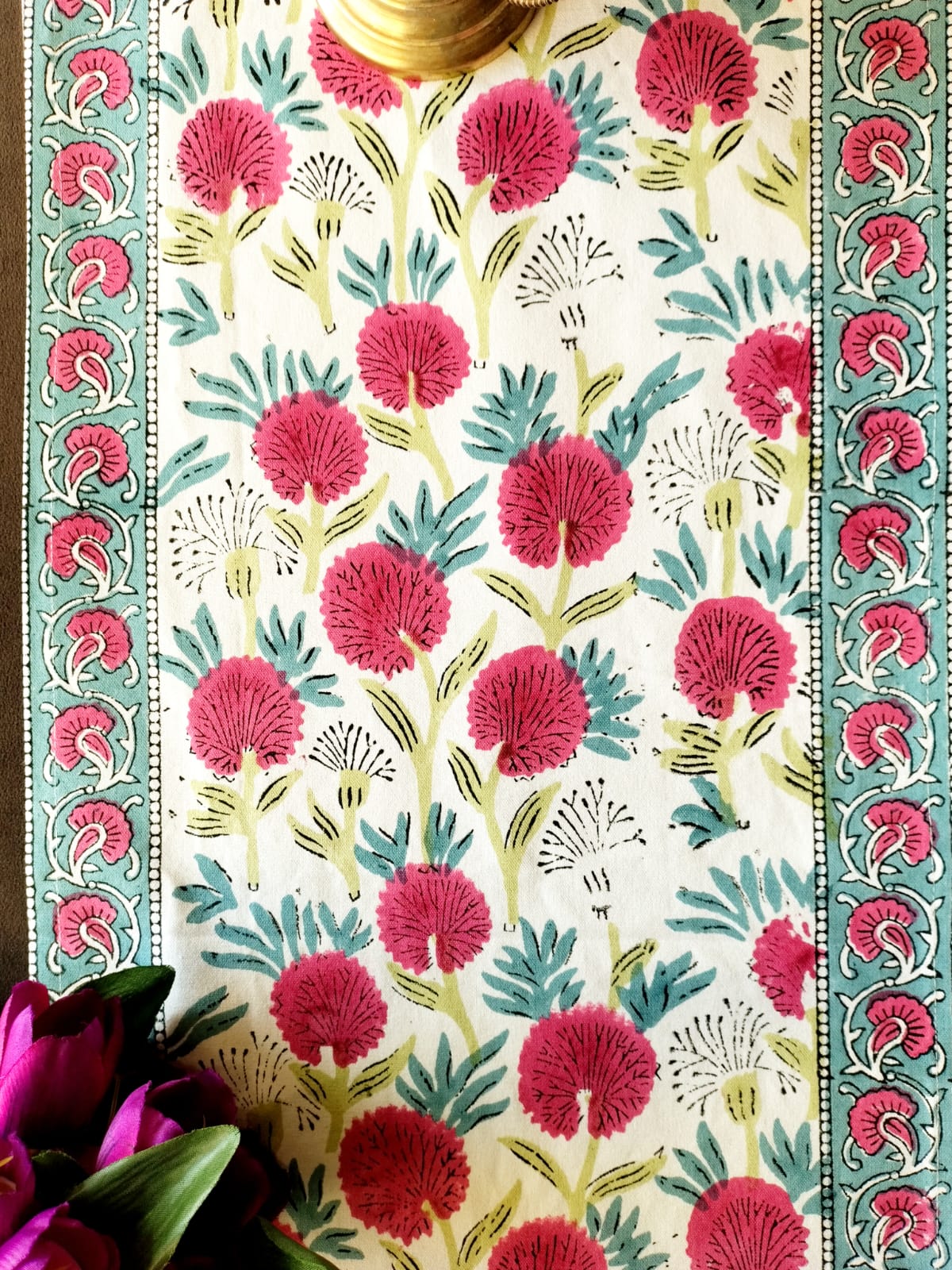 BlockPrint Table Runner