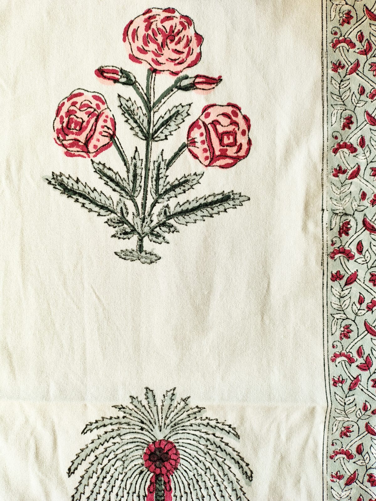 BlockPrint Table Runner