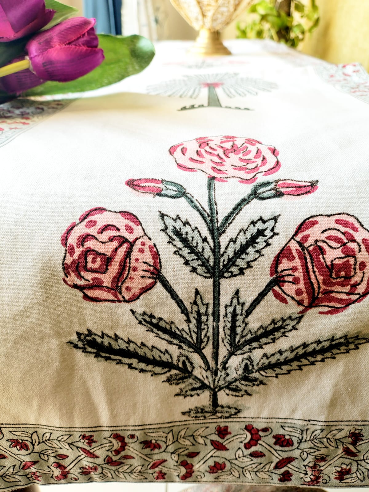 BlockPrint Table Runner