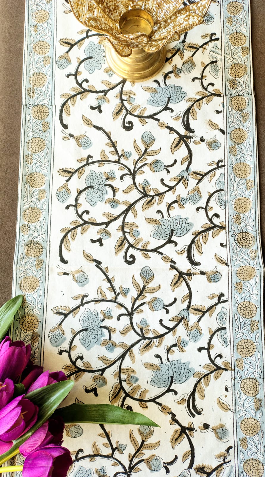 BlockPrint Table Runner