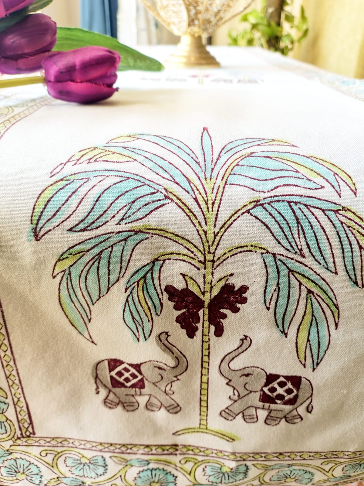 BlockPrint Table Runner