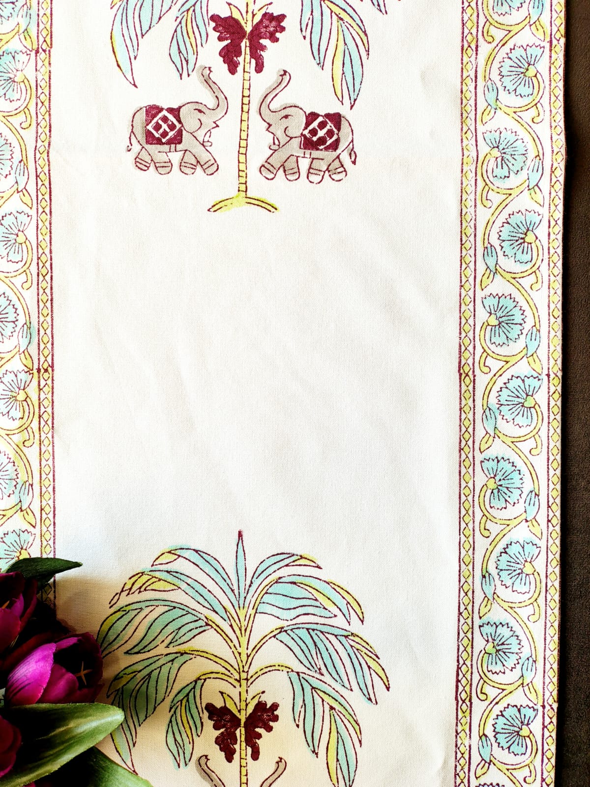 BlockPrint Table Runner