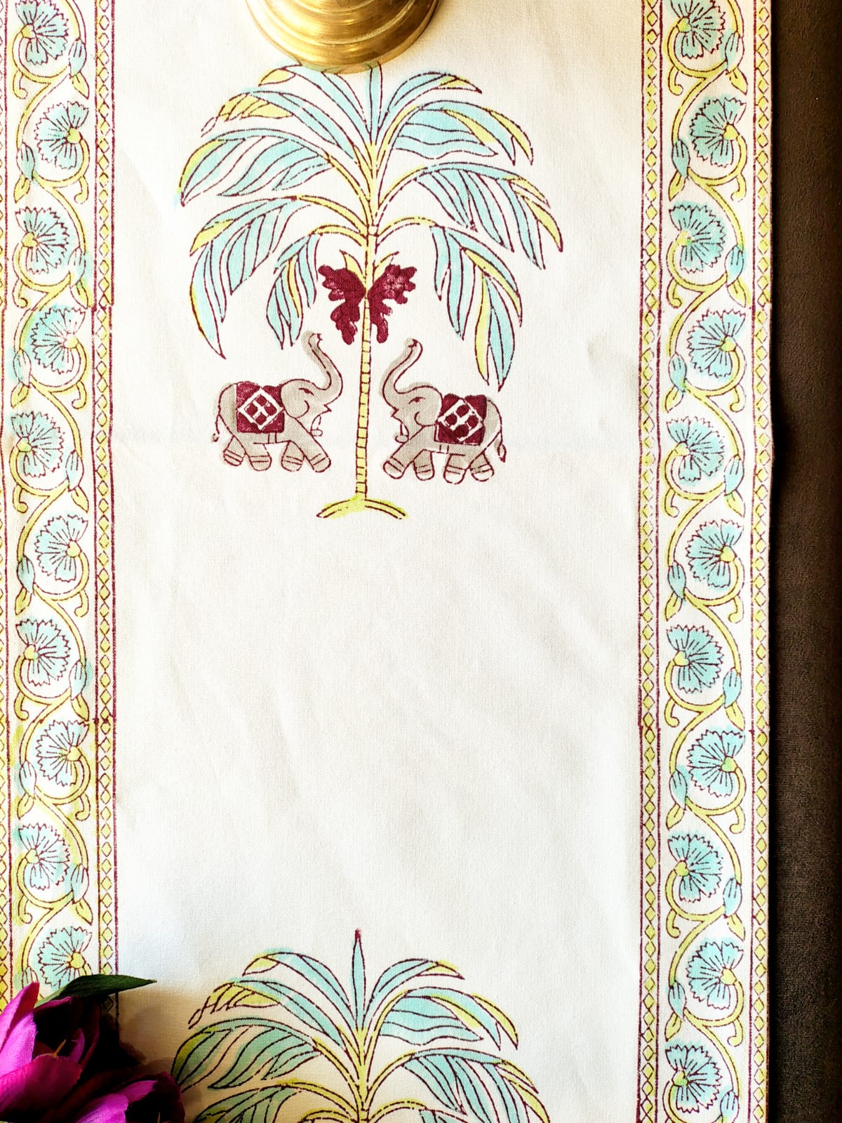 BlockPrint Table Runner
