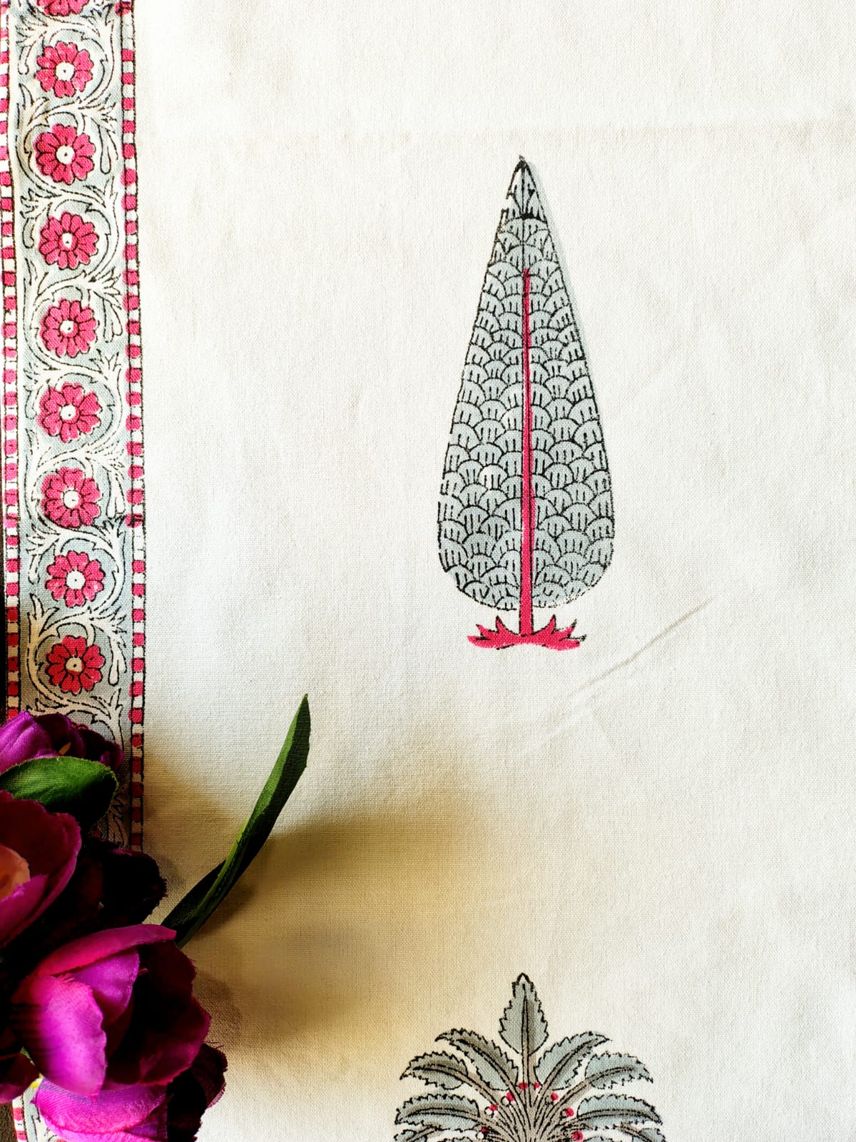 BlockPrint Table Runner