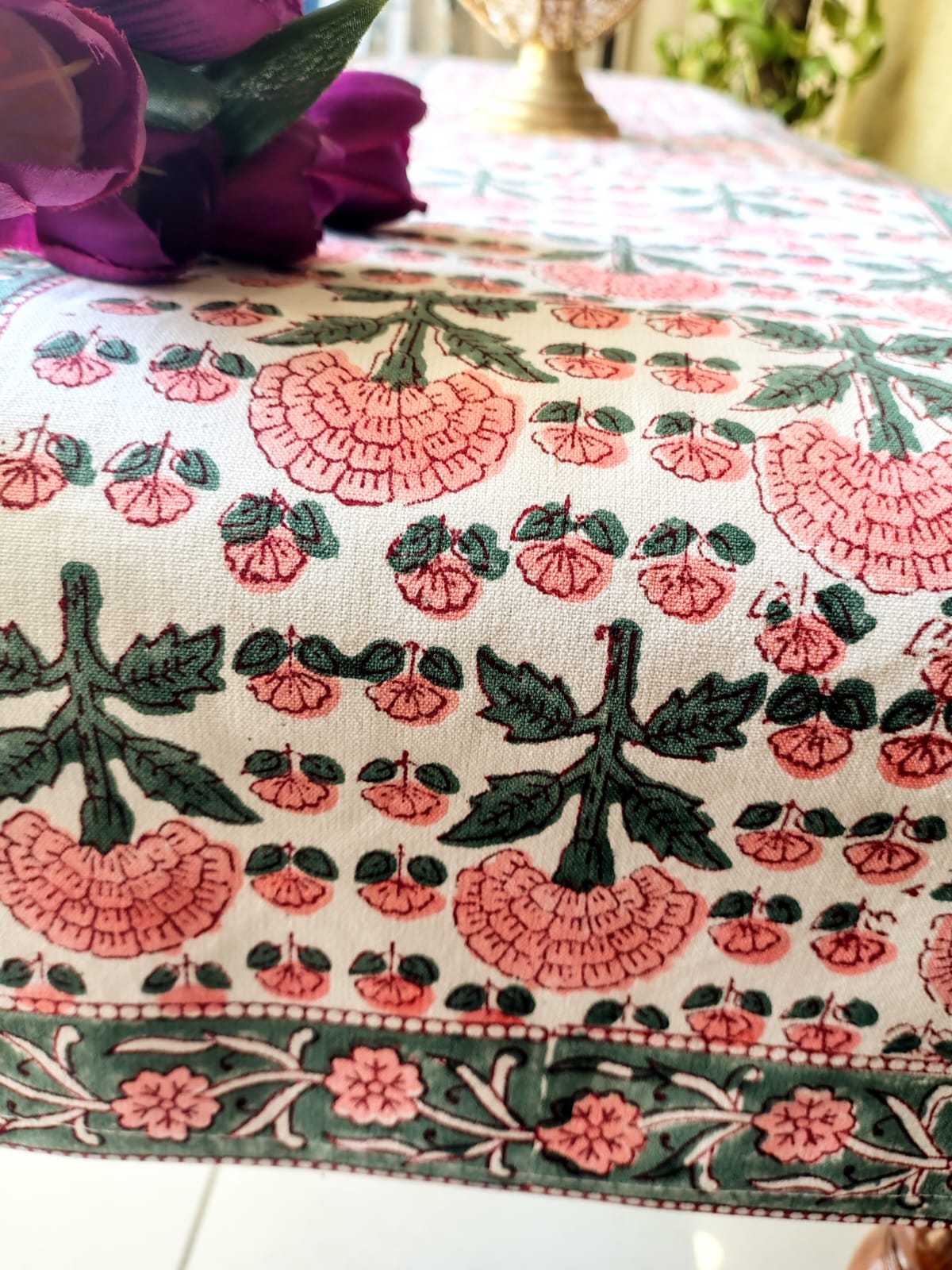 BlockPrint Table Runner