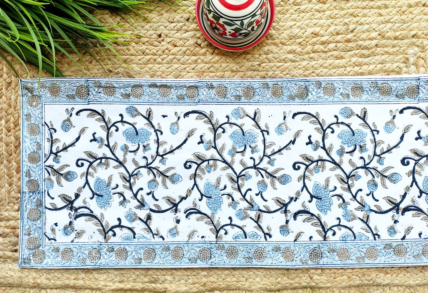 BlockPrint Table Runner