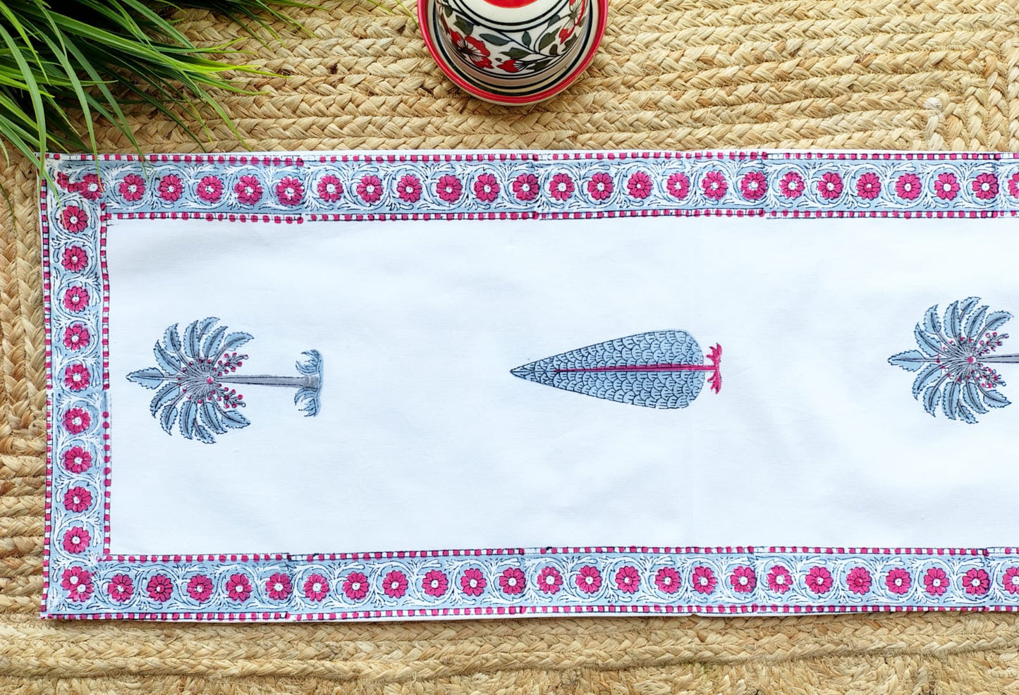 BlockPrint Table Runner
