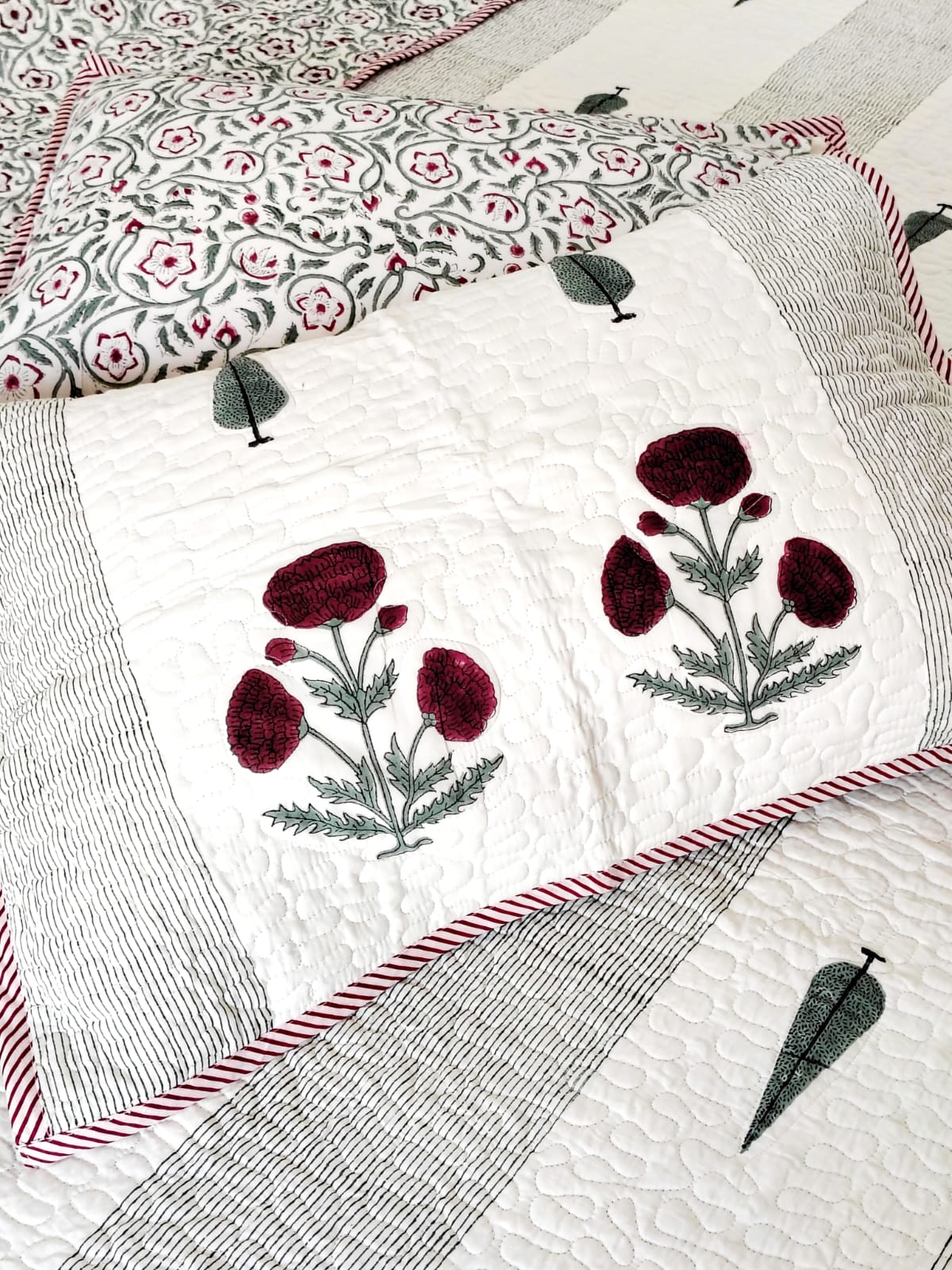 Pearl Quilted Bedcover Set