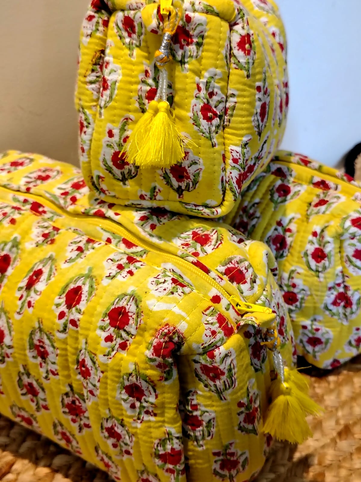 Set of Three Multipurpose Toiletry Bags
