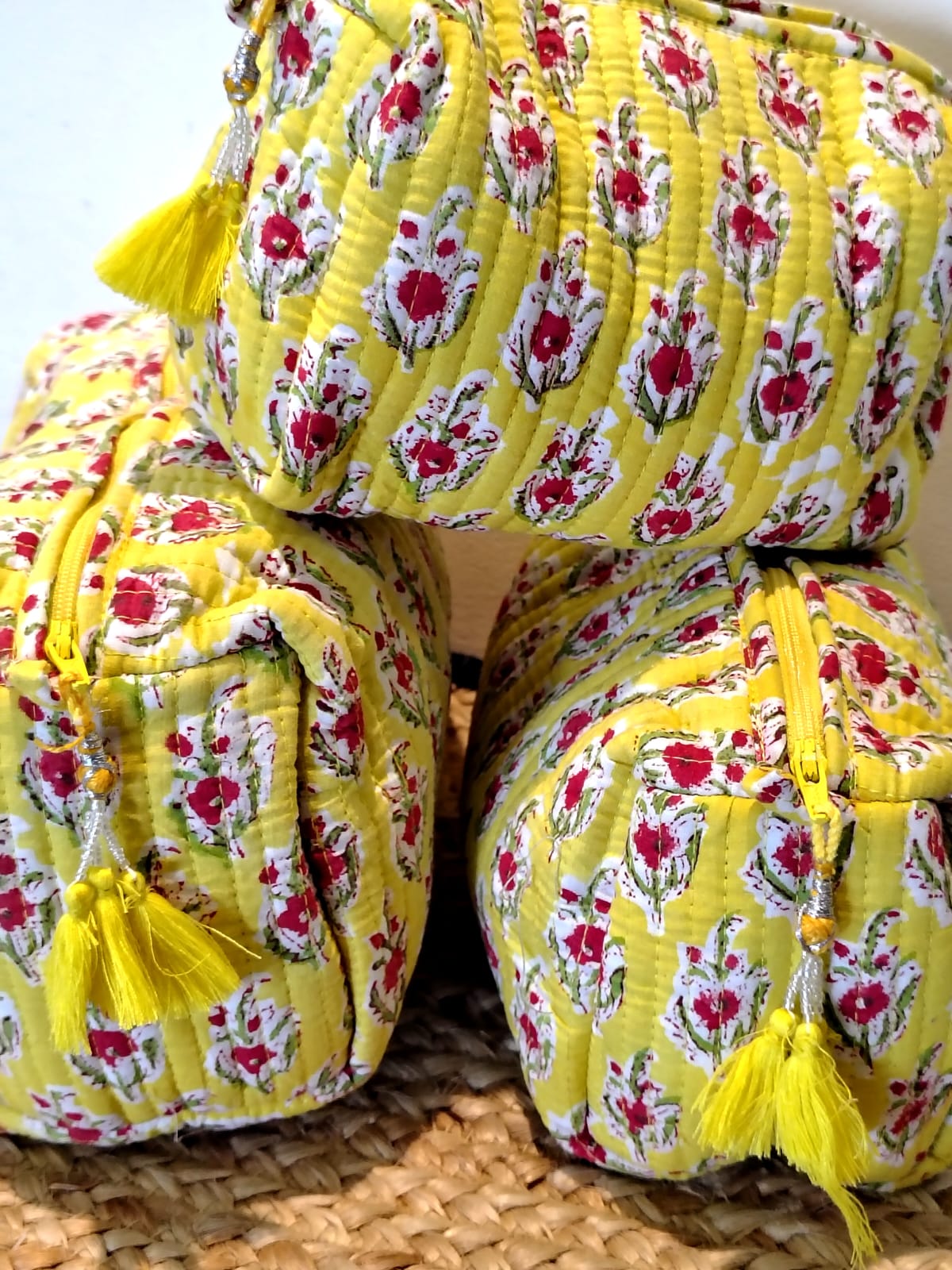 Set of Three Multipurpose Toiletry Bags