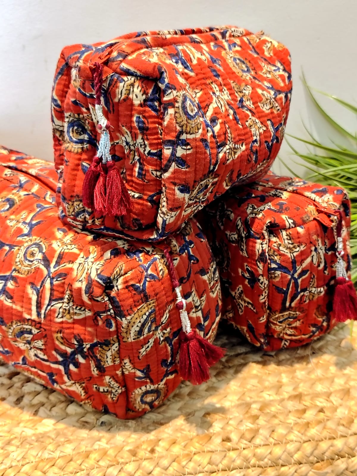 Set of Three Multipurpose Toiletry Bags