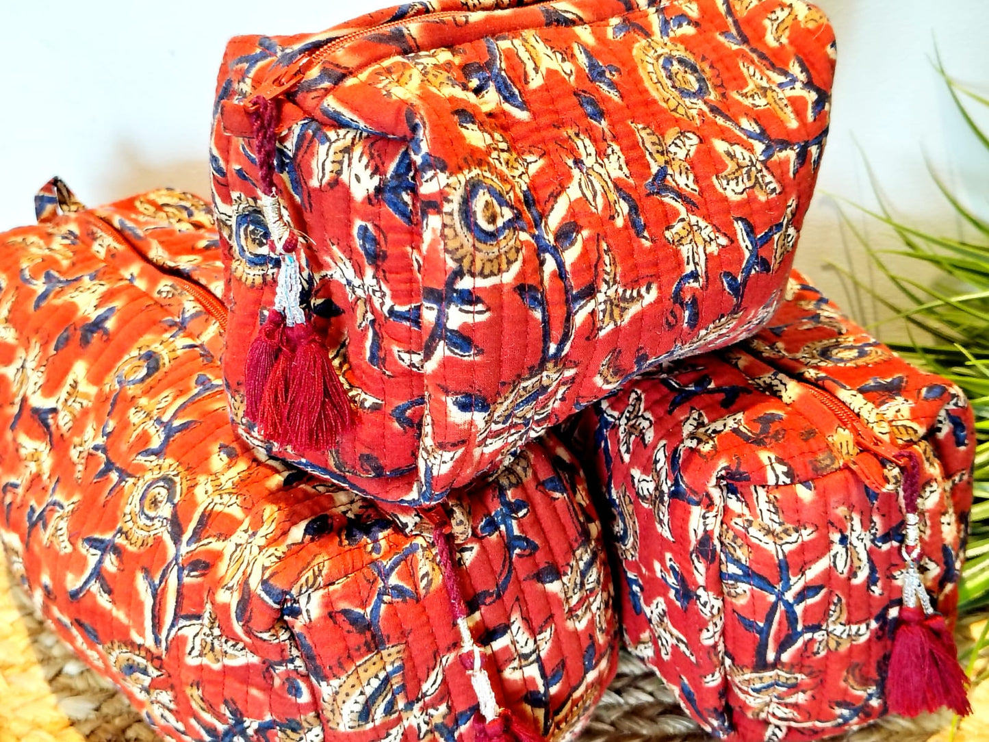 Set of Three Multipurpose Toiletry Bags