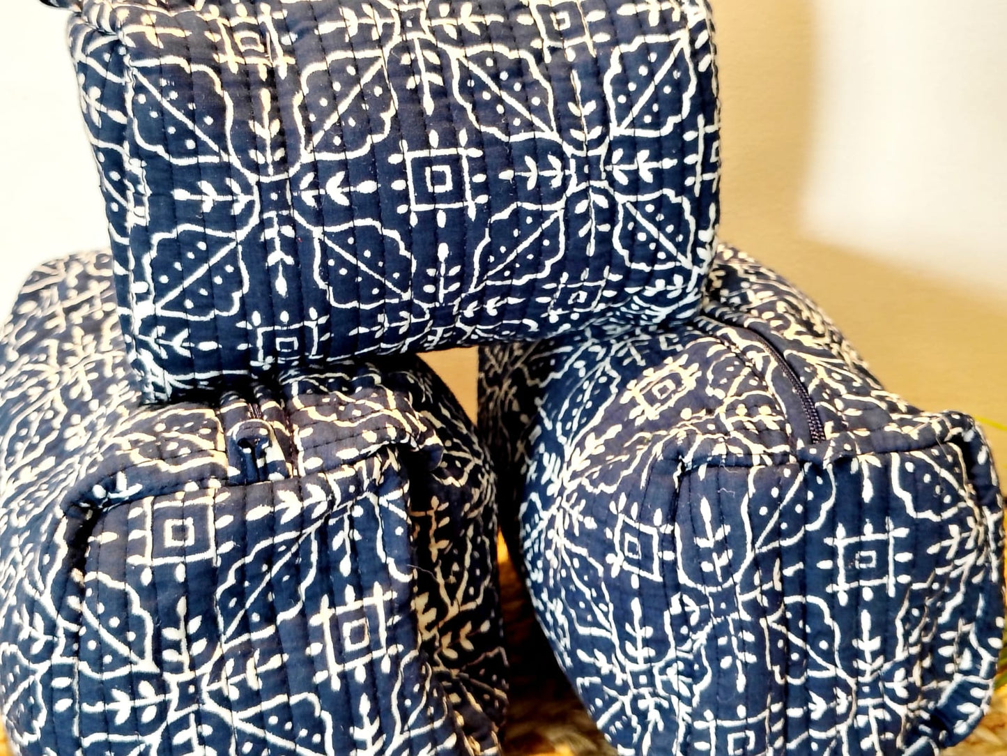 Set of Three Multipurpose Toiletry Bags