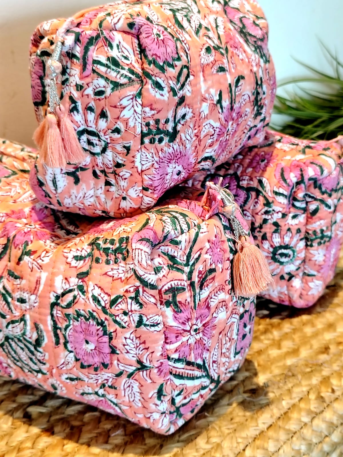 Set of Three Multipurpose Toiletry Bags