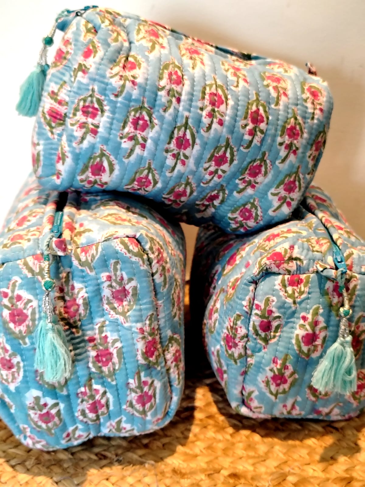 Set of Three Multipurpose Toiletry Bags