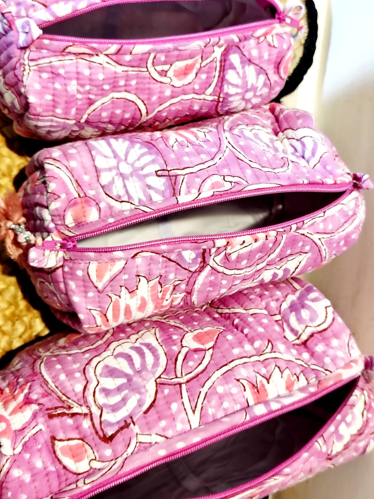 Set of Three Multipurpose Toiletry Bags