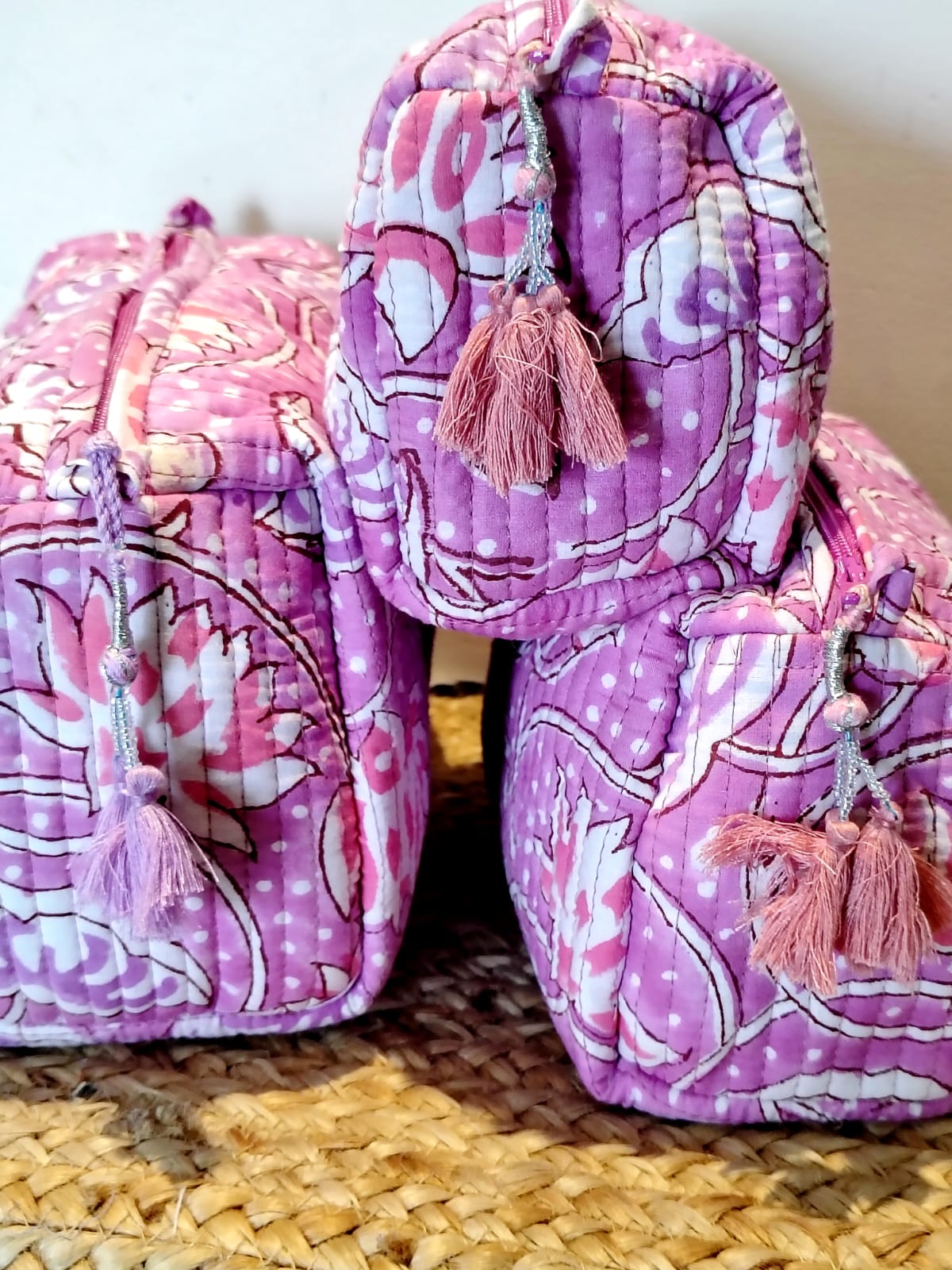 Set of Three Multipurpose Toiletry Bags