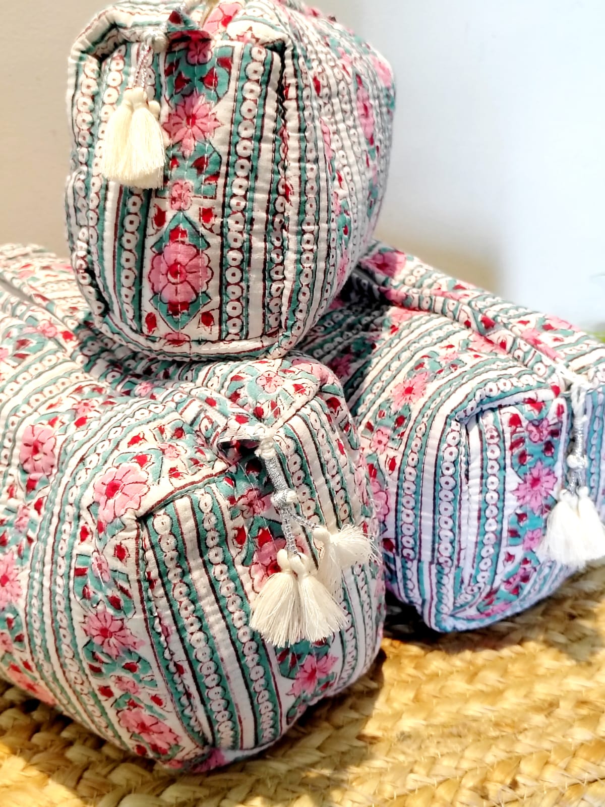 Set of Three Multipurpose Toiletry Bags