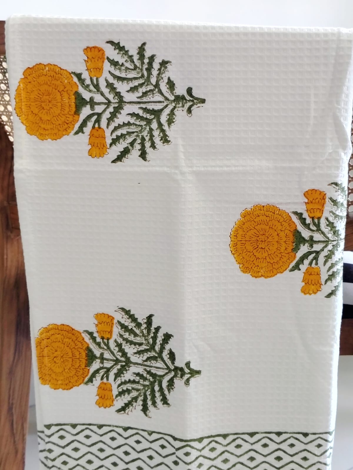 Handblocked Bath Towel