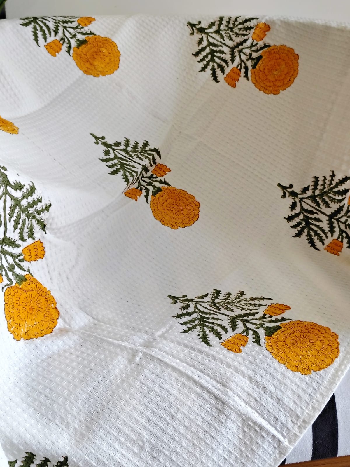 Handblocked Bath Towel