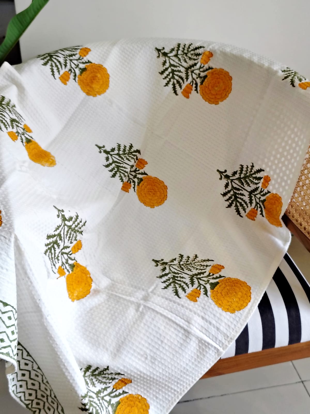 Handblocked Bath Towel