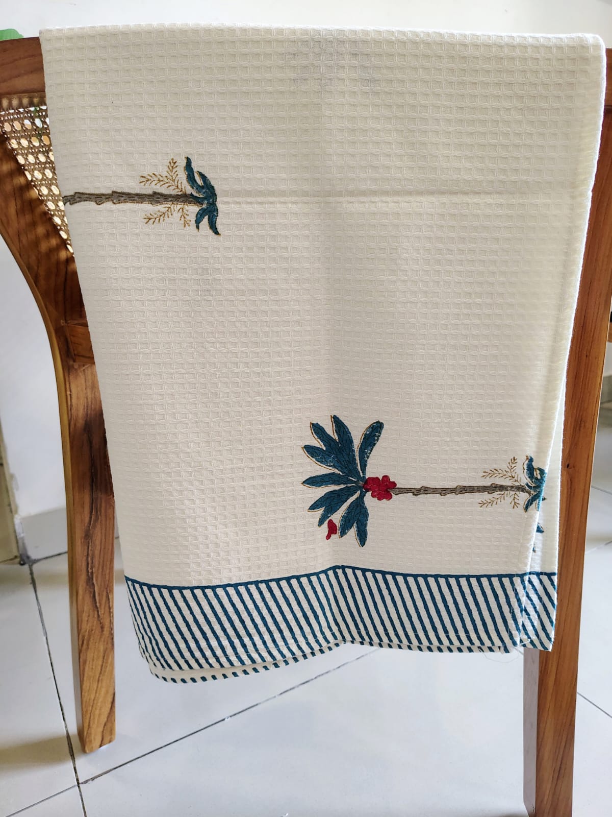 Handblocked Bath Towel