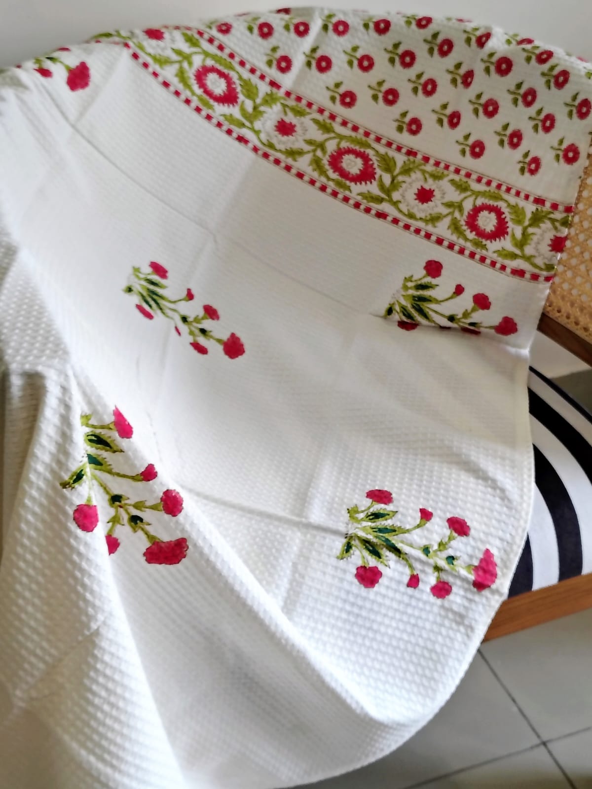 Handblocked Bath Towel