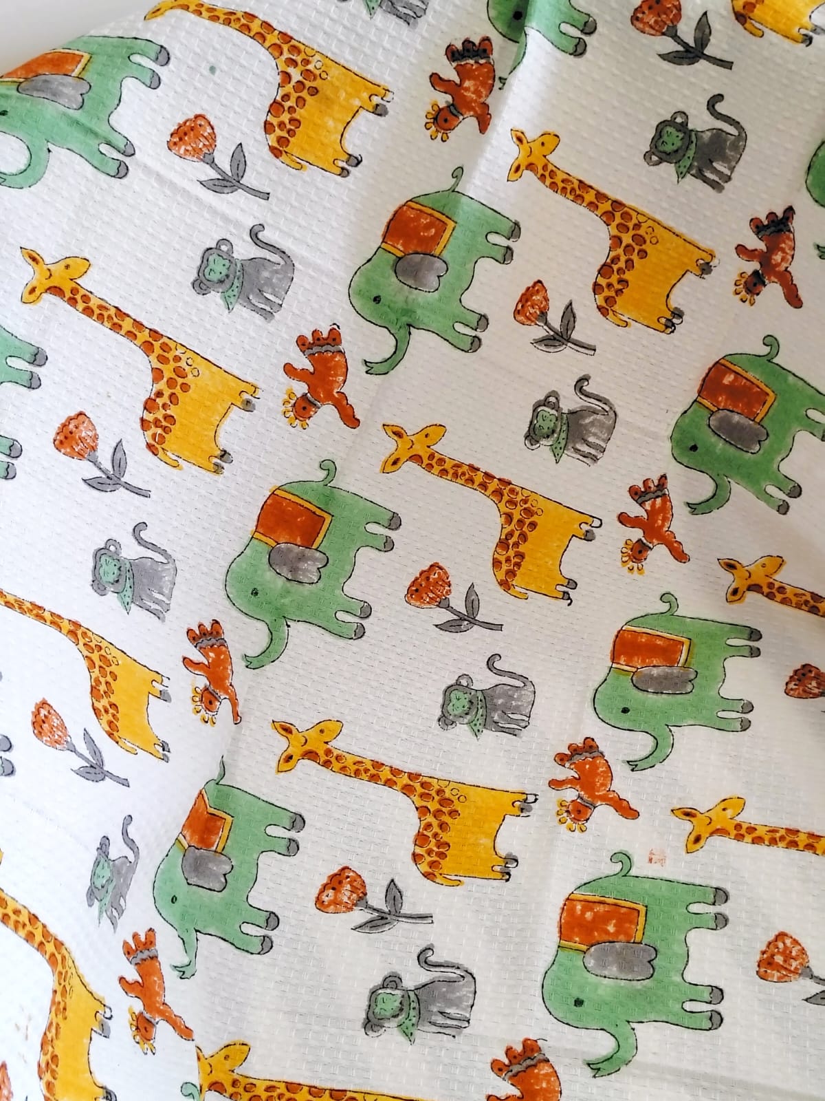 Handblocked Bath Towel