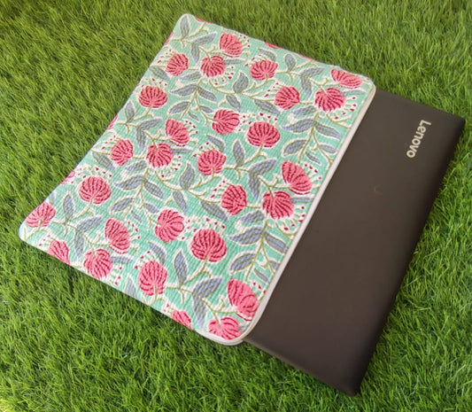 Hand Block Laptop Sleeve/ Cover- 16 inch