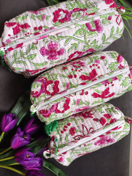 Set of Three Multipurpose Toiletry Bags