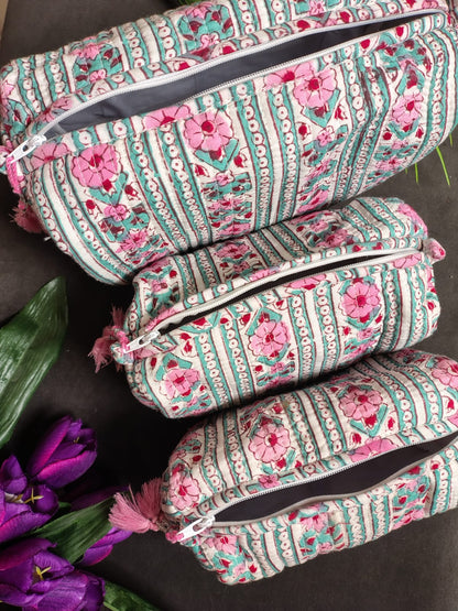 Set of Three Multipurpose Toiletry Bags