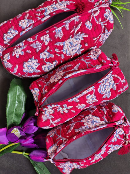 Set of Three Multipurpose Toiletry Bags
