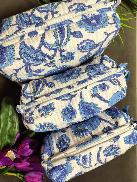 Set of Three Multipurpose Toiletry Bags