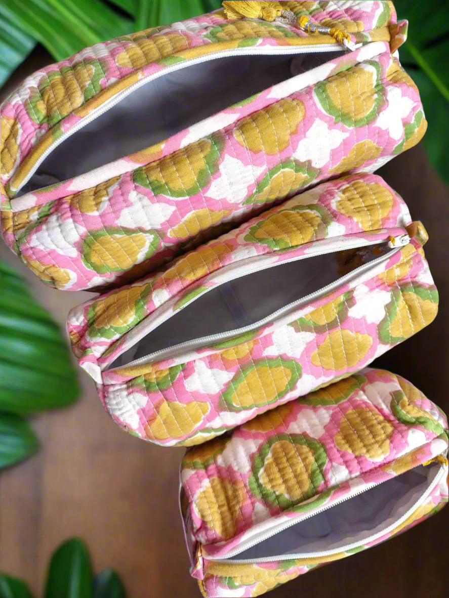 Set of Three Multipurpose Toiletry Bags