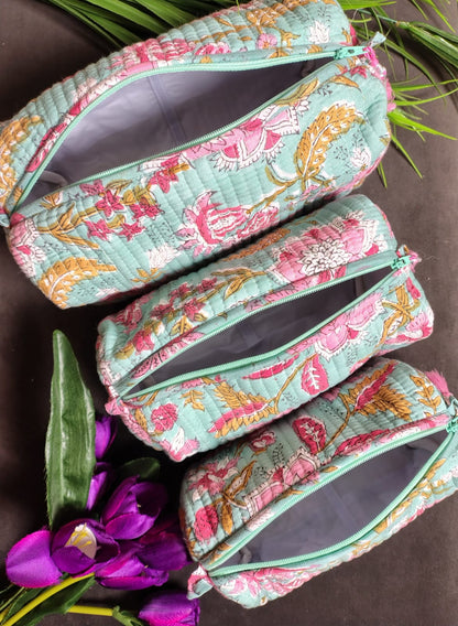 Set of Three Multipurpose Toiletry Bags
