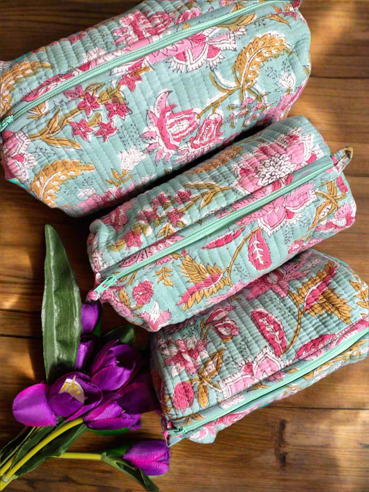 Set of Three Multipurpose Toiletry Bags