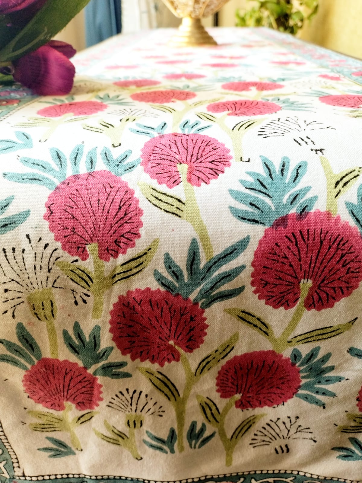 BlockPrint Table Runner