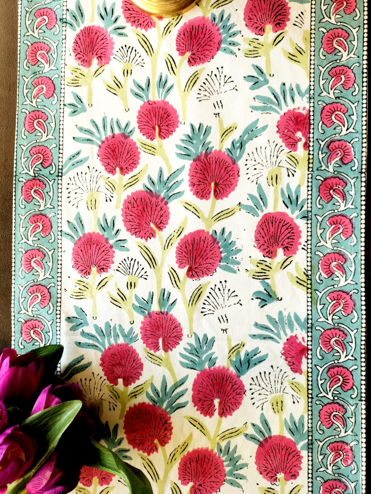 BlockPrint Table Runner