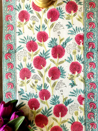 BlockPrint Table Runner