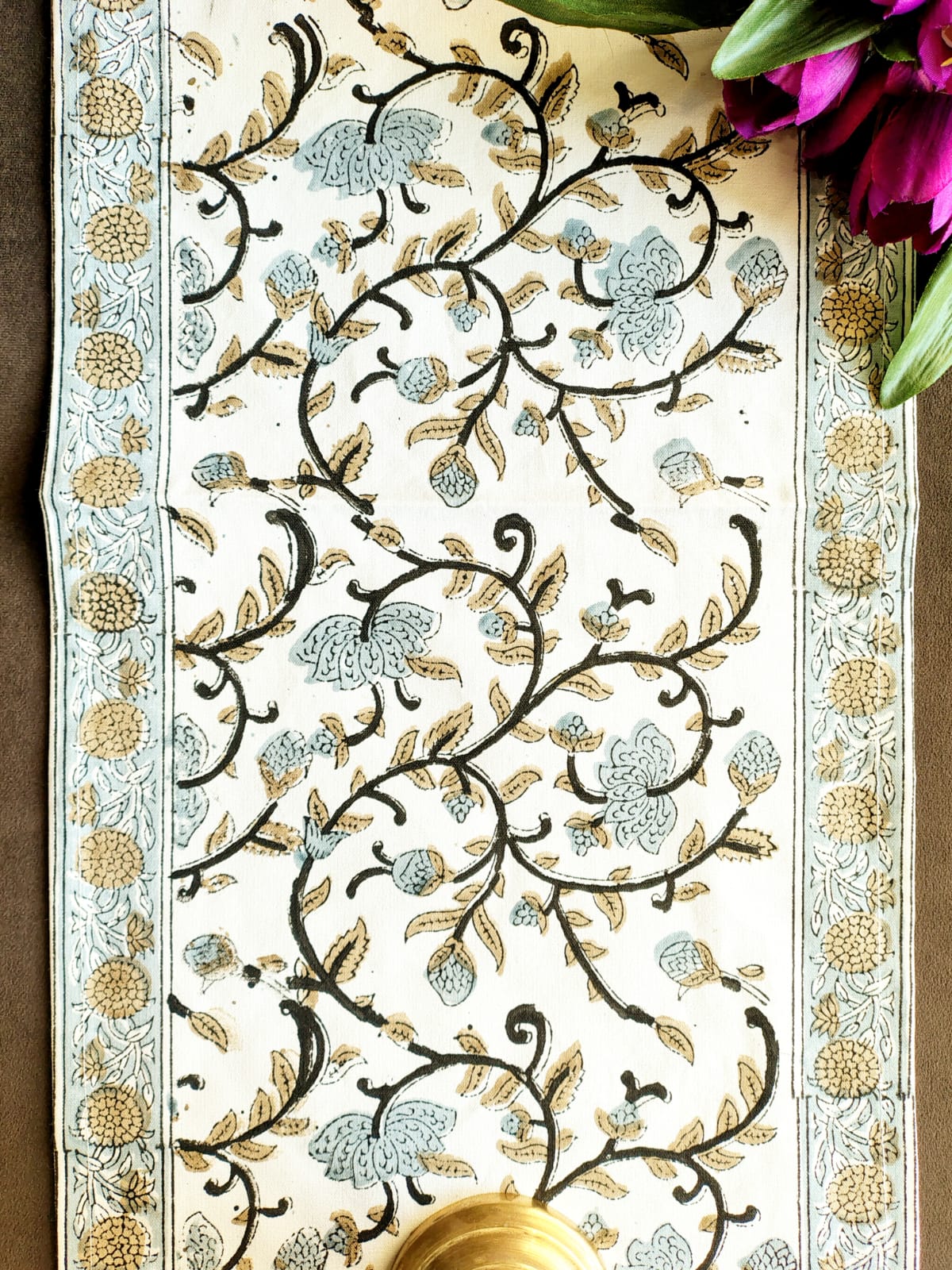 BlockPrint Table Runner