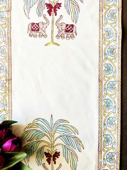 BlockPrint Table Runner