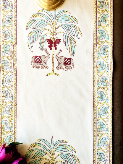 BlockPrint Table Runner