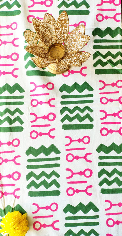 BlockPrint Table Runner