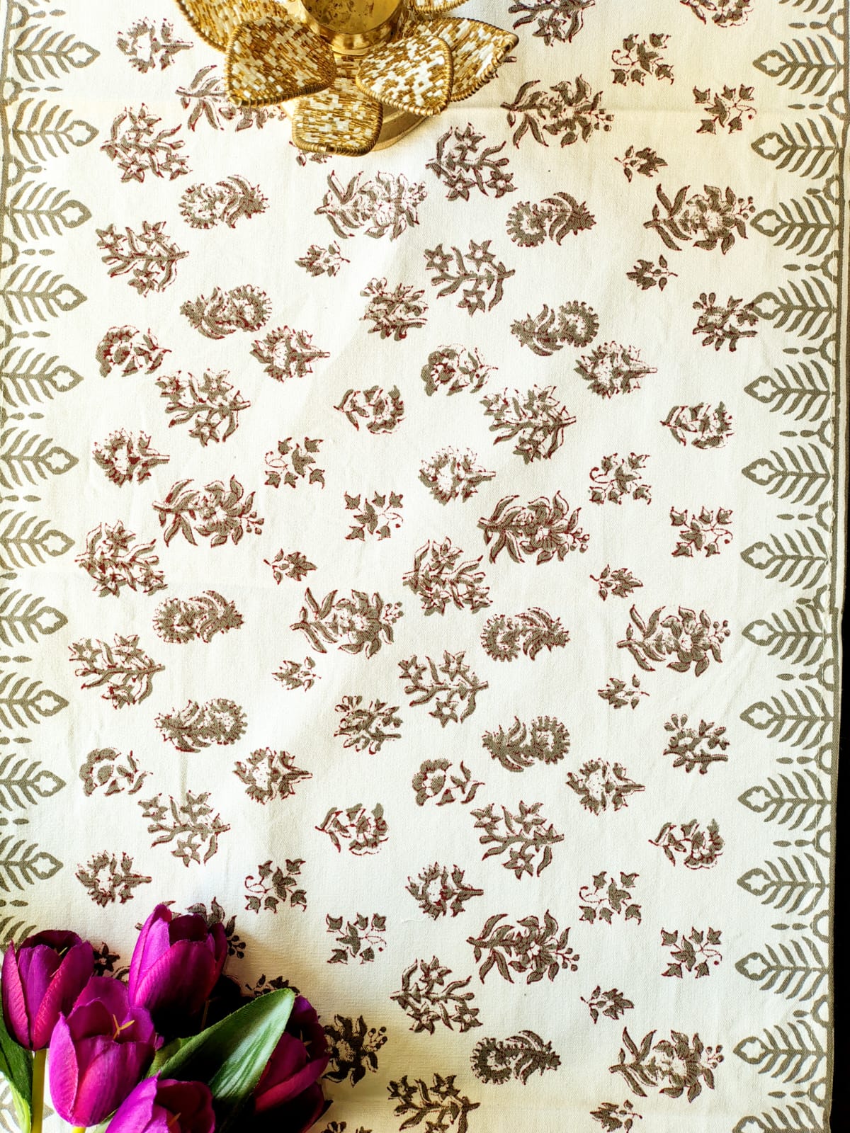 BlockPrint Table Runner
