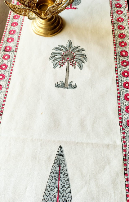 BlockPrint Table Runner