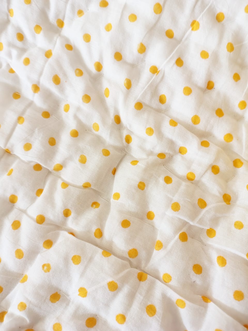 Giraffe Print Kids Hand Block Reversible Quilt